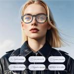 AI Smart Glasses with 1080 HD Camera, Bluetooth Music & Call, Real-Time Translation in 110+ Languages, Hands-Free Video Recording Glasses with 32GB Storage, Lightweight Sunglasses for Travel & Sports