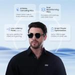 LIMU Gen 5 AI Translation Smart Sunglasses - AI Glasses with Real-Time AI Interpreter, Open-Ear Bluetooth Audio for Calls & Music, Premium 33 g Metal Frame, Travel & Business Ready for Women & Men