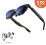 VITURE Luma Pro XR Glasses — 152” 1200p Ultra Sharp Display, 1000 Nits, 52° FOV, Dimming Adjustments, for iPhone 17/16/15, Android, Mac, PC, Steam Deck, First-Ever XR Experience for Switch 2 - Regular