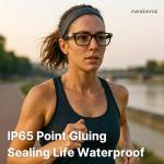 nexlenz Smart AI Glasses – 8MP Camera with EIS, Free AI Recognition, Real-Time Translation, Dual-Mic Noise Canceling, Bluetooth 5.3, WiFi Sharing, IP67 Waterproof (Color Changing Glasses)