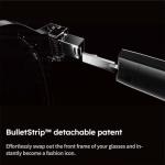 SANGSTRE Mozart Smart Audio Glasses Excellent Sound Quality Ultralight,Detachable Frame Front,Blue Light Blocking,Photochromic Lenses,UV400,Bluetooth Glasses for Men;Travel,Work,Meeting