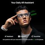 inmo Go Smart Glasses Invisible Teleprompter Glasses for Speech with AR Display, 11 Languages AI Translation Smartglasses for Men Women, Realtime Translator for Travel, Meeting, Trade, Business