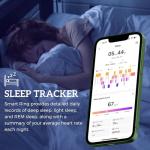 PAERDUO 2026 Smart Ring for Women & Men - Sleep Tracker Fitness & Health Tracker Heart Rate Monitor Activity & Stress Tracking Waterproof No App Subscription (Rose Gold, 6-51.9mm/2.04")