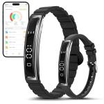 Smart Bracelet for Women, Health Activity Fitness Trackers, 24/7 Heart Rate, Blood Oxygen & Stress Monitor, 24H Sleep Tracker, Smart Wristband with Free APP 2 Bands, Valentine’s Day Gift for Women