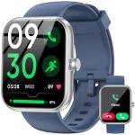 BOOOMIC Smart Watch(Alexa Built-in), 1.83" HD Touchscreen, Fitness Tracker, IP68 Waterproof, 120+ Sport Modes, 24/7 Heart Rate & Sleep Monitor for Android iOS,Blue
