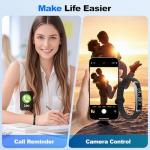 Smart Bracelet for Women, Health Activity Fitness Trackers, 24/7 Heart Rate, Blood Oxygen & Stress Monitor, 24H Sleep Tracker, Smart Wristband with Free APP 2 Bands, Valentine’s Day Gift for Women