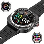 uaue Military Smart Watches for Men(Answer/Make Call), AMOLED 1.43" Smartwatch, Flashlight/130+ Sports/Heart Rate/Sleep Monitor/Fitness Activity Tracker, IP68 Waterproof Fitness Watch for Android iOS