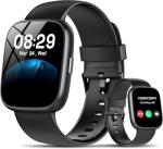 Smart Watch with Alexa Built-in, 1.83" HD Touchscreen Fitness Tracker with Bluetooth Calling, Fitness Watch with Heart Rate/Sleep Monitor, 120+ Sports Modes, IP68 Waterproof Smartwatch for Android iOS