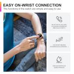 Smart Watch, 1.43'' AMOLED Smart Watches for Men Women (Answer/Make Call), Fitness Tracker with Heart Rate/Sleep Monitor, IP68 Waterproof Activity Tracker, Pedometer for Android iOS