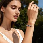 RIFESI Smart Bracelet for Women, Valentine's Day Gifts, Health Activity Fitness Trackers, 24/7 Heart Rate, HRV, Blood Oxygen & Stress Monitor, 24H Sleep Tracker, Free APP for iOS & Android, Blue