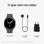 Samsung Galaxy Watch 8 | 40mm | AI Smartwatch w/ 1.34" AMOLED, Wear OS 6, Wi-Fi, Bluetooth, Heart Rate, GPS Fitness Tracker | IP68, MIL-STD-810H | International Model L320 | Graphite (Renewed)