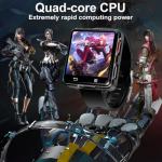 Catorlen 4G LTE Smart Watch Phone, 4GB+64GB / 4GB+128GB, Android 11 GPS WiFi 8MP Dual Camera Sim Slot 1200mAh, Music Player Phone Call, 2.64'' HD Large Screen Fitness Tracker Watch for Men (4+128GB)