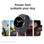 Samsung Galaxy Watch 8 (2025) 40mm Bluetooth Smartwatch, Cushion Design, Fitness Tracker, Sleep Coaching, Running Coach, Energy Score, Heart Rate Tracking, Graphite [US Version] (Renewed)