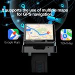 Catorlen 4G LTE Smart Watch Phone, 4GB+64GB / 4GB+128GB, Android 11 GPS WiFi 8MP Dual Camera Sim Slot 1200mAh, Music Player Phone Call, 2.64'' HD Large Screen Fitness Tracker Watch for Men (4+128GB)