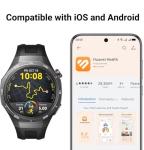 HUAWEI Watch GT 5 Pro 46 mm Smartwatch, Sharp-Edged Design, up to 14 Days Battery Life, Pro-Level Sports Watch, Health Tracking, Compatible with iOS and Android, Black