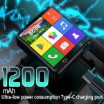 Catorlen 4G LTE Smart Watch Phone, 4GB+64GB / 4GB+128GB, Android 11 GPS WiFi 8MP Dual Camera Sim Slot 1200mAh, Music Player Phone Call, 2.64'' HD Large Screen Fitness Tracker Watch for Men (4+128GB)