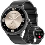 Smart Watch, 1.75" AMOLED Smartwatch for Men Women(Answer/Make Call), Fitness Activity Tracker Heart Rate/Sleep Monitor/Pedometer, IP68 Waterproof, 100+ Sport Modes Smart Watches for Android iPhone