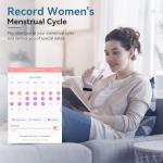 ganopterygon Smart Activity Fitness Tracker, Heart Rate Sleep Monitor, GPS Tracking, 120+ Sport Modes, 30-Day Battery, 2 Bands Black & Blue