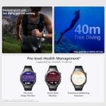 HUAWEI Watch GT 5 Pro 46 mm Smartwatch, Sharp-Edged Design, up to 14 Days Battery Life, Pro-Level Sports Watch, Health Tracking, Compatible with iOS and Android, Titanium