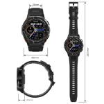 CARBINOX X-Ranger Smart Watch Ultimate Pack (Answer/Make Calls), Fitness Tracker IP69K Waterproof, Compatible with Android and iOS, 14 Days of Battery Military Durable, AMOLED Screen