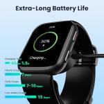 Smart Watch Blood Pressure, 1.95'' Blood Pressure Watch with Air Pump Cuff, S7 Smartwatch with Blood Pressure Sleep Monitor Sports Tracking for Android iOS Supports Data Sharing, Reminder Monitoring