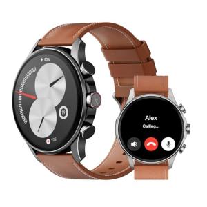 Kieslect Smart Watch for Men Women, Compatible with Android & iPhone, 1.43" AMOLED Screen Fitness Tracker with Answer/Make Calls, IP68 Waterproof Heart Rate/Sleep/SpO2 Monitor, 100+ Sports Modes