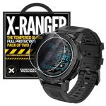 CARBINOX X-Ranger Smart Watch Ultimate Pack (Answer/Make Calls), Fitness Tracker IP69K Waterproof, Compatible with Android and iOS, 14 Days of Battery Military Durable, AMOLED Screen