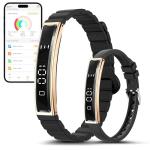 Smart Bracelet for Women, Health Activity Fitness Trackers, 24/7 Heart Rate, Blood Oxygen & Stress Monitor, 24H Sleep Tracker, Smart Wristband with Free APP 2 Bands, Valentine’s Day Gift for Women