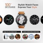 Kieslect Smart Watch for Men Women, Compatible with Android & iPhone, 1.43" AMOLED Screen Fitness Tracker with Answer/Make Calls, IP68 Waterproof Heart Rate/Sleep/SpO2 Monitor, 100+ Sports Modes