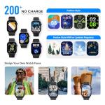 Smart Watch (Answer/Make Call), 2.1" Curved AMOLED Screen Smartwatch for Men Women, Activity Trackers with 150+ Sport Modes/Heart Rate/Sleep/SpO2 Monitor,5ATM Waterproof, Android and iOS Compatible