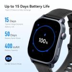 Smart Watch (Answer/Make Call), 2.1" Curved AMOLED Screen Smartwatch for Men Women, Activity Trackers with 150+ Sport Modes/Heart Rate/Sleep/SpO2 Monitor,5ATM Waterproof, Android and iOS Compatible