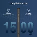 ANFIER W12 AI Language Translator - 144 Languages