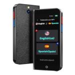 Language Translator Device No Wifi Needed, High-end Upgraded Ai Translator, Offline Real-Time Voice Spainish Translation, Support 139 Languages, Recording&Photo Premium Translation Device for Business