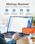 NoteKit Computer AI Meeting Assistant, viaim Voice Recorder with Transcription, 17 Languages, to-Do Lists & Summaries with viaim AI, Works on Windows & Mac, Ideal for Business, Remote Work, Education