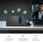 H1E USB C Docking Station with AI Voice Recorder, Free Transcription & Summarization, 4K HDMI, 1Gbps Ethernet, 5Gbps Data Transfers, 83W PD, Laptop Docking Station for Windows/Mac/ChromeOS (H1E)