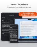 NoteKit Computer AI Meeting Assistant, viaim Voice Recorder with Transcription, 17 Languages, to-Do Lists & Summaries with viaim AI, Works on Windows & Mac, Ideal for Business, Remote Work, Education