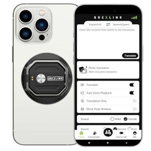 3-in-1 AI Translator Recorder, Language Translator Device, NO FEE for Translate & Transcribe, 140+ Language Translator, Online/Offline/Video/Photo Translation for Meeting Lecture Travel (Version 1)