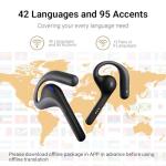 Timekettle W4 Pro AI Interpreter Earbuds(Grey),Translator Device Supporting 40 Languages,Translator Earbuds for Call and Video Translation,APP Work with iOS and Android