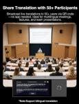 Timekettle X1 AI Interpreter Hub — 40-Language, Two-Way Translation Device for up to 50 Users. Perfect for Business, K-12 Education, and Real-time multilingual speeches
