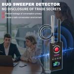 JAXTIN G66 Pro Hidden Camera Detector with AI Auto Scan, Magnetic GPS Tracker, Infrared Camera Finder, LED Display (Medium)