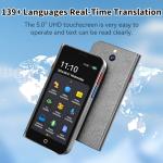 Language Translator Device, ChatGpt AI Translator Two-Way Language Translator in 139+ Languages Real-Time Voice Spainish English Translation Voice/Photo/Recording/Offline for Business Study Travel