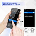 Language Translator Device, 2024 Instant Two-Way Language Translator, 144 Languages Supported, Online/Offline/AI/Voice/Photo Translation, Portable Translator Device for Business Learning Travel
