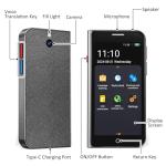 Language Translator Device, ChatGpt AI Translator, Instant Two-Way Voice Translation in 139 Languages, No WiFi Needed Real-Time Translation, Voice/Photo/Recording/Offline for Business Study Travel