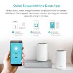 TP-Link Deco XE75 AXE5400 Tri-Band WiFi 6E Mesh System - Wi-Fi up to 7200 Sq.Ft, Engadget Rated Best Mesh for Most People, Replaces WiFi Router and Extender, AI-Driven Mesh New 6GHz Band, 3-Pack