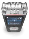 Philips VoiceTracer DVT6115 Music Recorder with Sembly AI Speech-to-Text Software Trial
