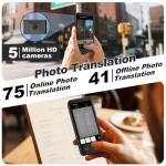 iTour D-pro Language Translator Device, Realtime Detachable Dual Screen AI Translator with 139 Languages, Online & Offline & Photo Translation, Instant Voice Translator for Business Learning Travel