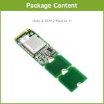 waveshare Hailo-8 M.2 AI Accelerator Module, Compatible with Raspberry Pi 5, Supports Linux/Windows Systems, Based On The 26TOPS Hailo-8 AI Processor, Module Only