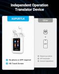 XUPURTLK AI Language Translator Earbuds, 144 Languages