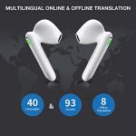Timekettle WT2 Edge W3 Translator Device, Bidirection Simultaneous Translation, Translator Earbuds with 40 Languages, Offline Translator, Fast Reaction with Revolutionary Al Tech, Offline Version