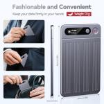 AI Voice Recorder, Smart Recording Device with ChatGPT Transcription & Summary, iOS/Android App Control, 2025 Upgraded for Business Meetings & Calls